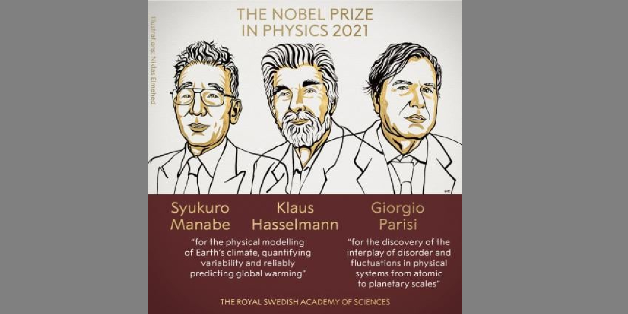Climate Scientists win Nobel Prize for Physics